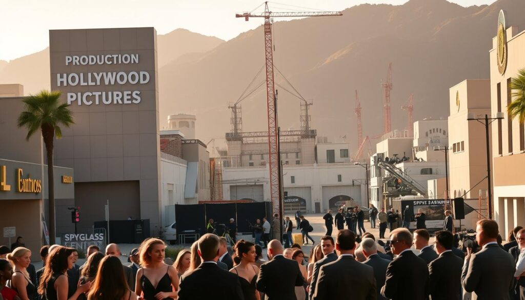 production hollywood pictures spyglass entertainment