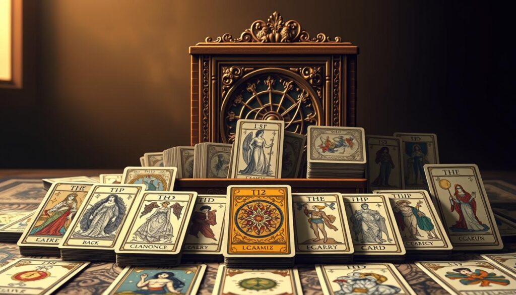 structure of a tarot deck
