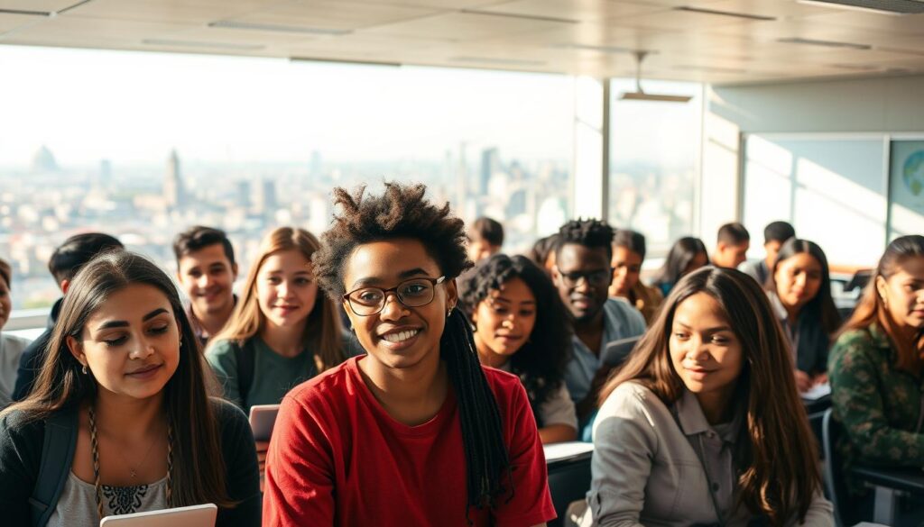 students around the world