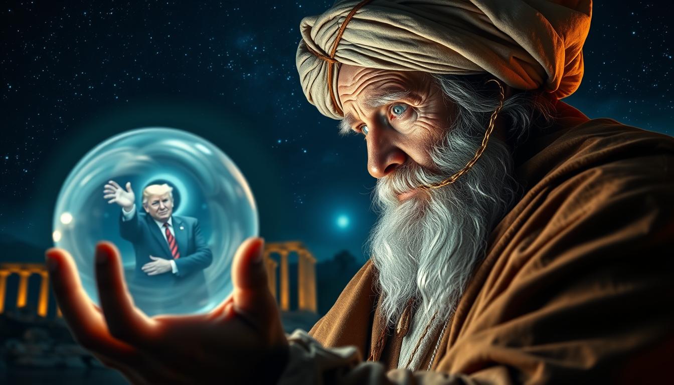 what did nostradamus say about trump in 2025