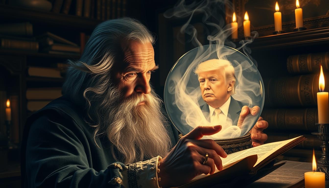 what does nostradamus say about trump