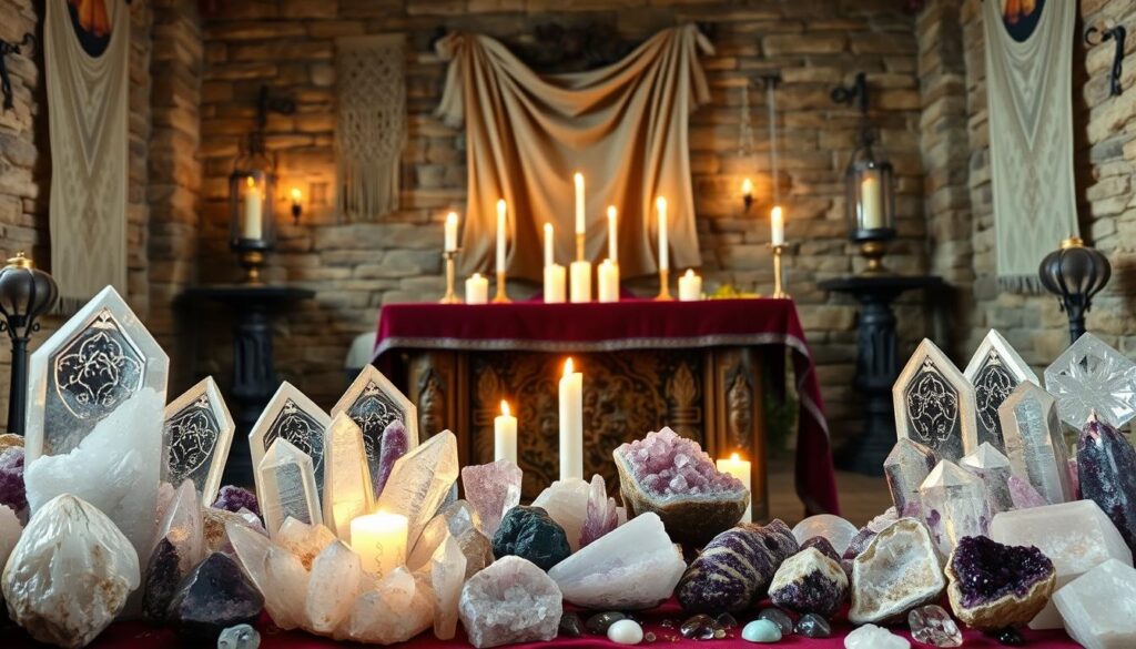 altar setup