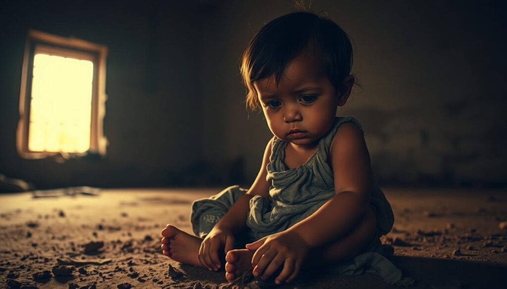 born poor