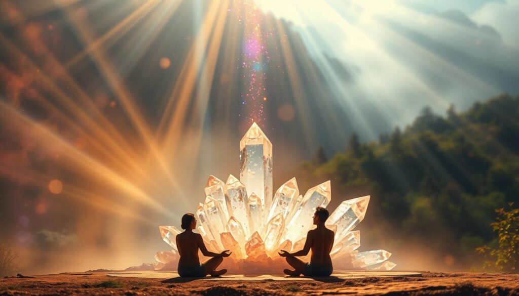 crystals energy field