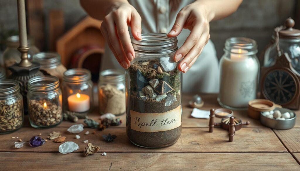make spell jar