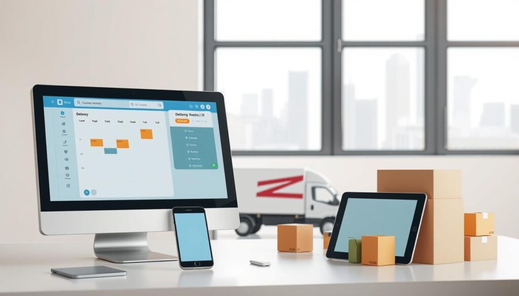 scheduling and delivery options