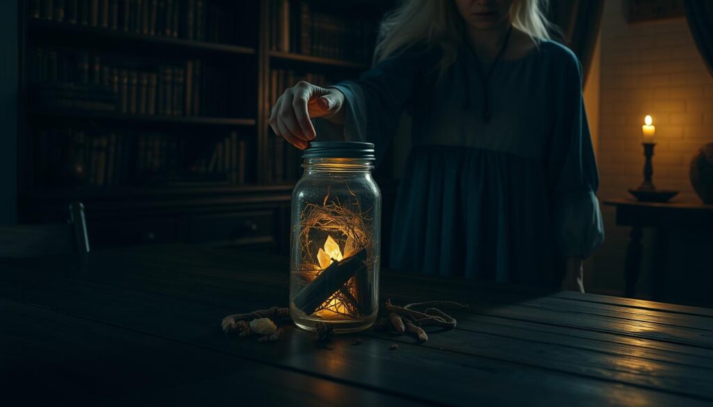 spell jar disposal