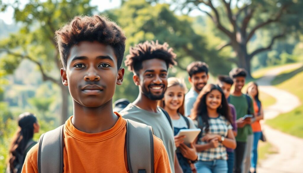 students growth journey
