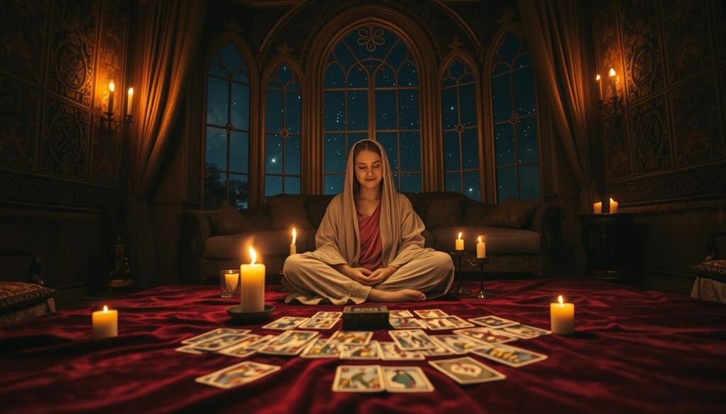 tarot card session time