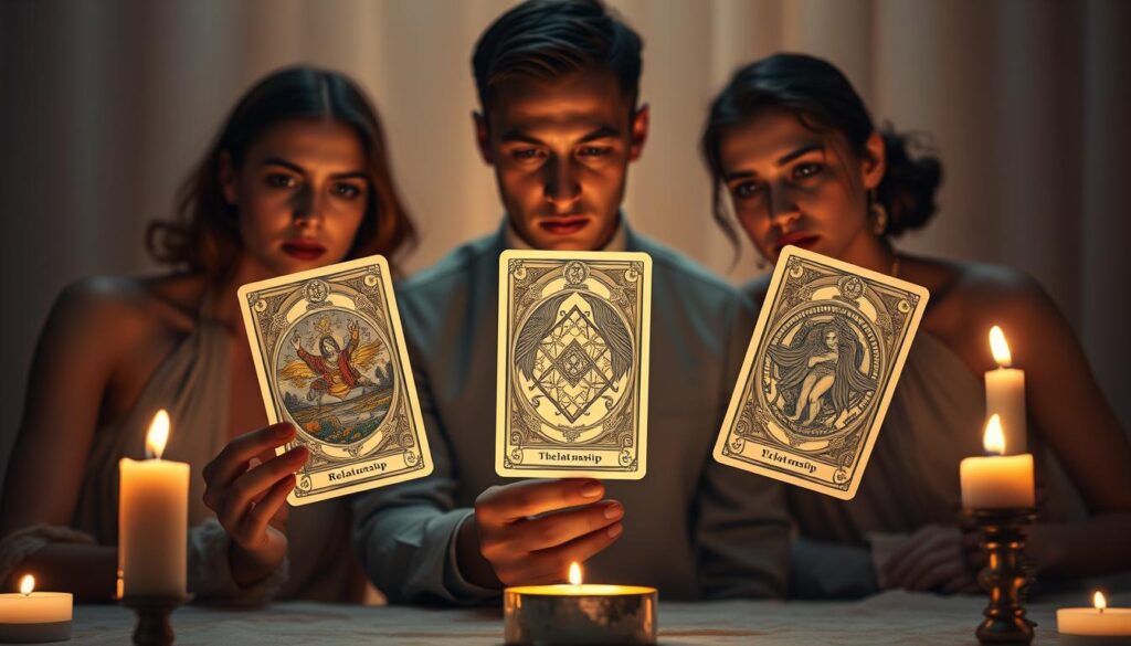 three-card relationship spread three-card relationship spread