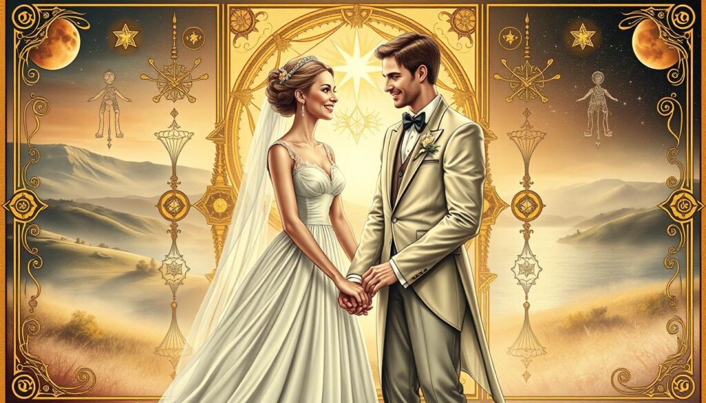 wedding tarot card