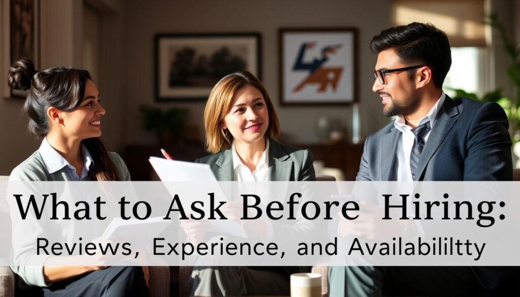 what to ask before hiring