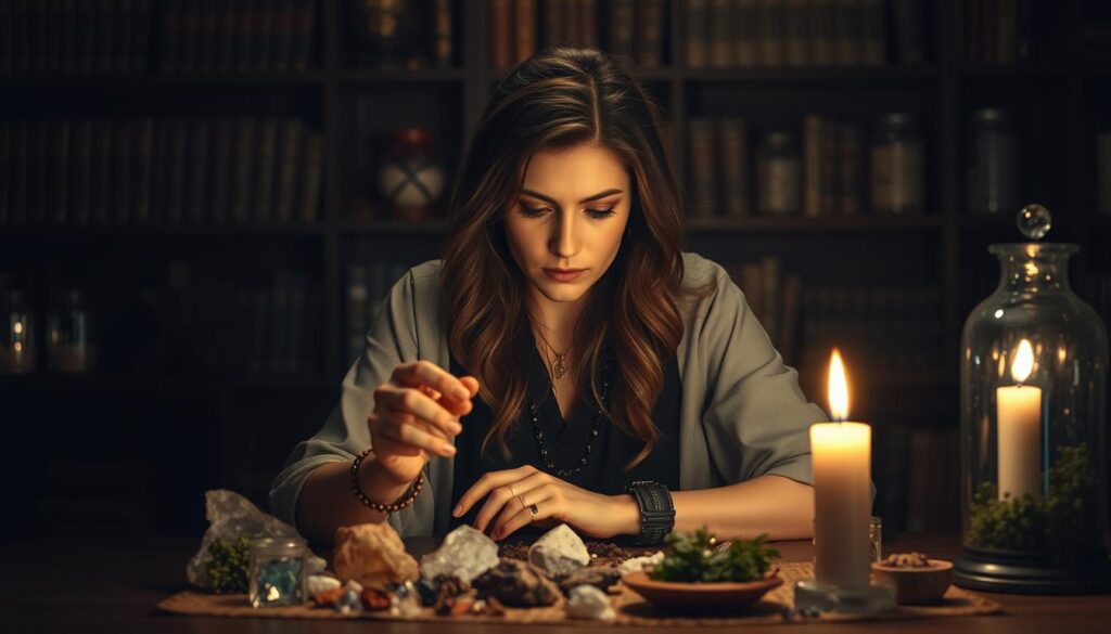 working with a caster protection