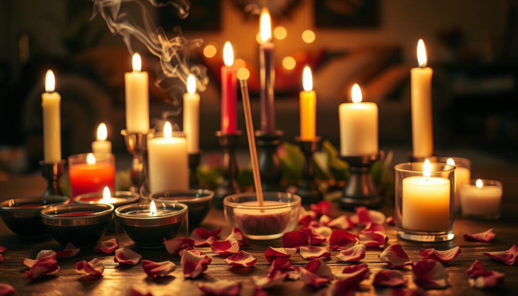 candles and oil ritual candles and oil ritual
