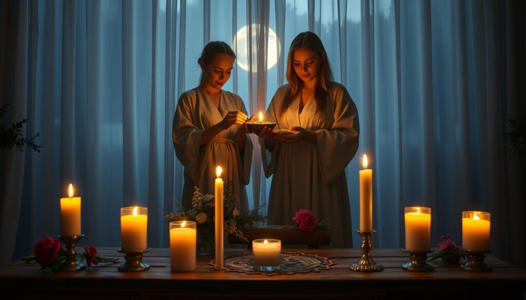candles ritual