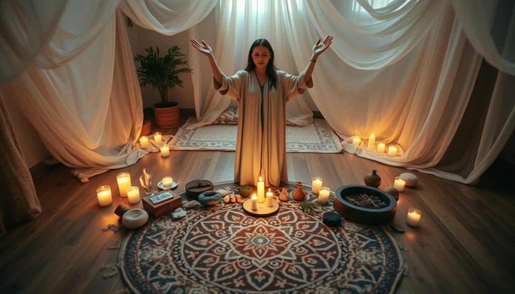 creating your space protection cleansing