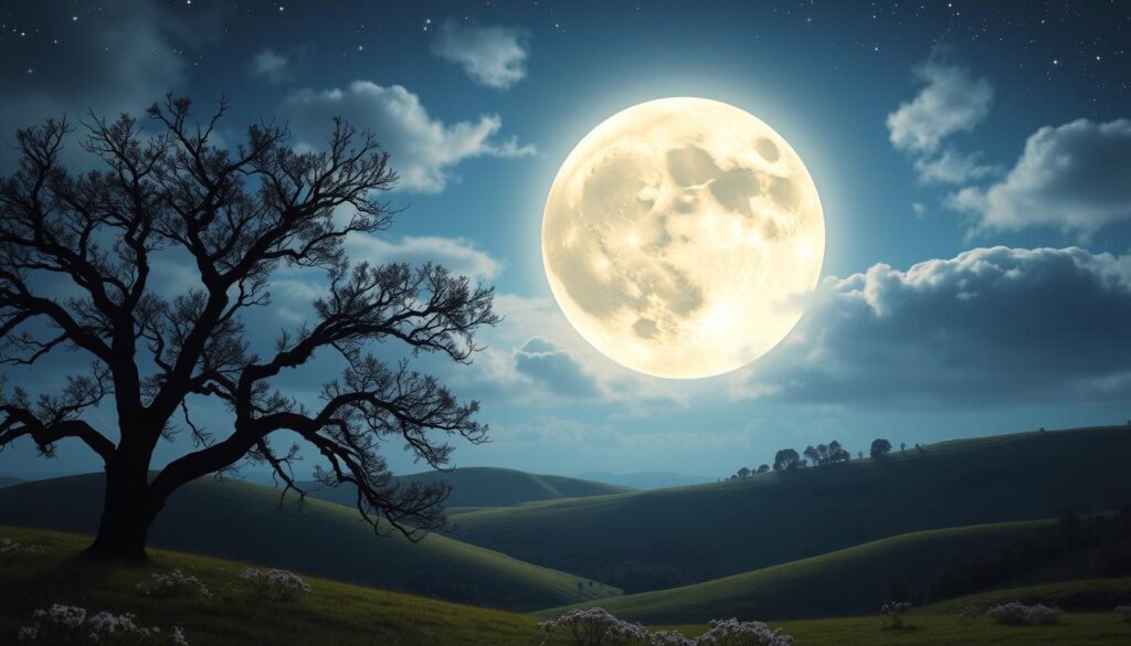 full moon earth signs