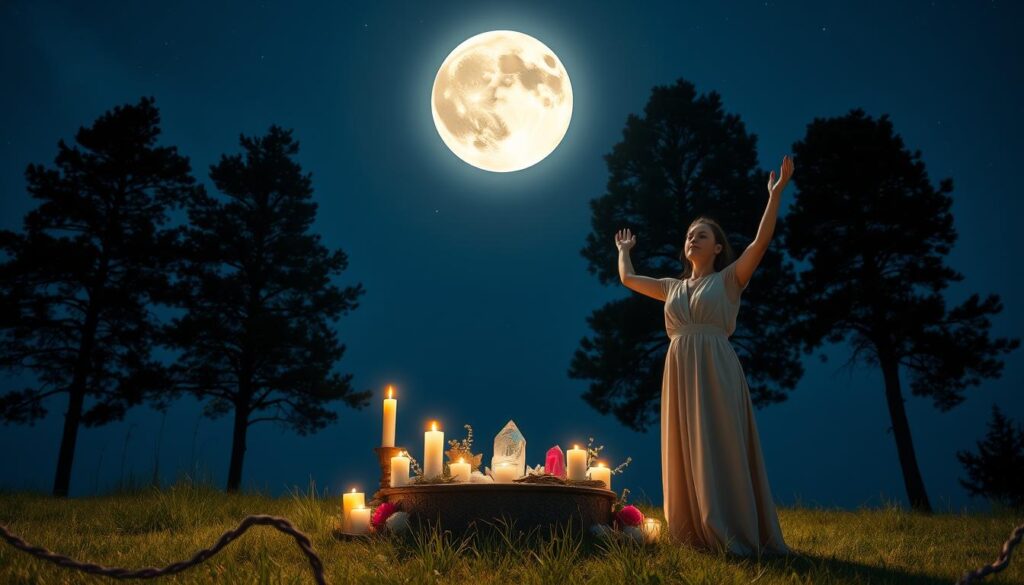 full moon love spell