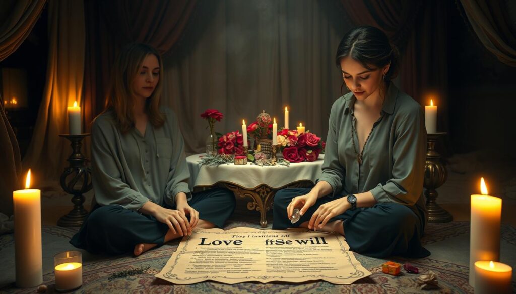 intention and free will in love spells