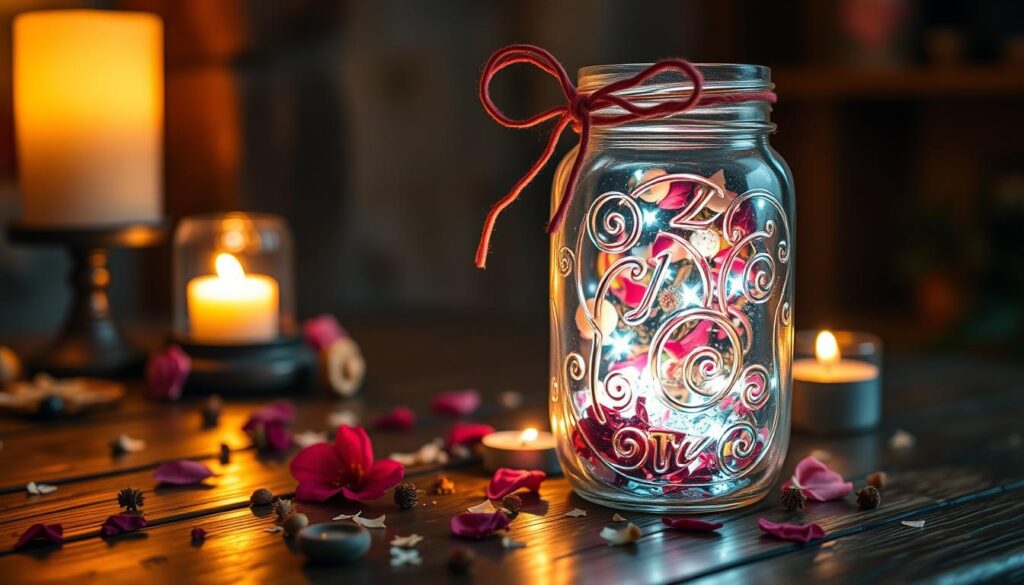 love spell jar