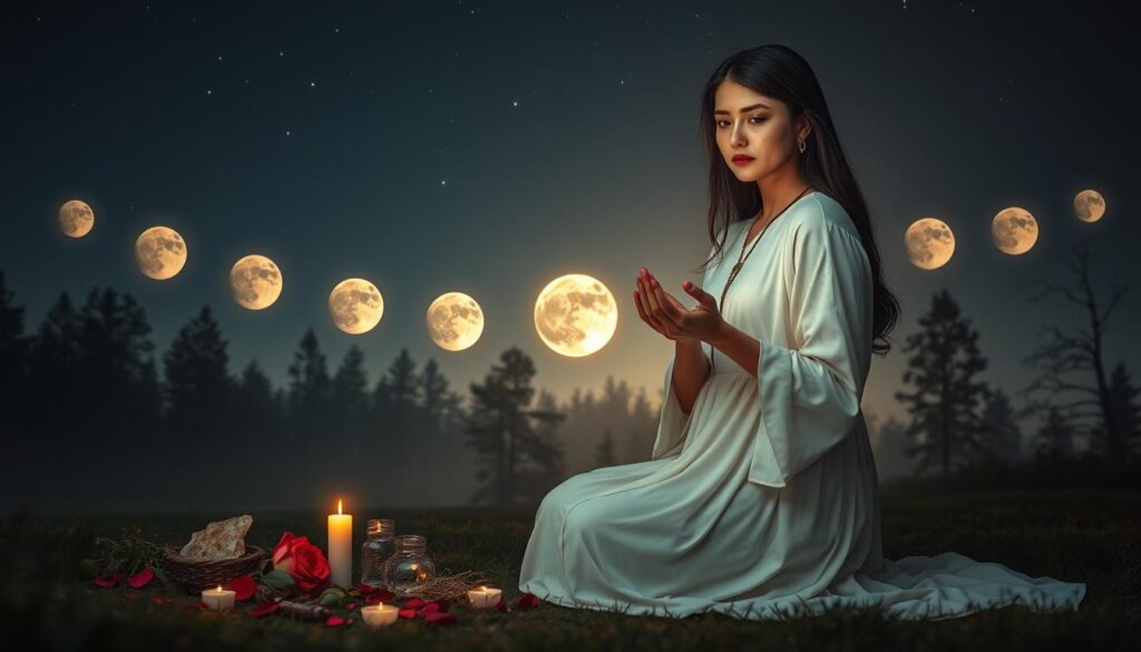 lunar cycles love spell