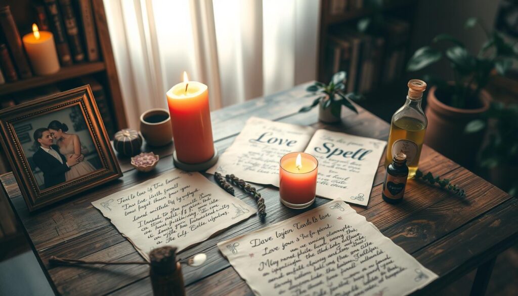 materials for love spells