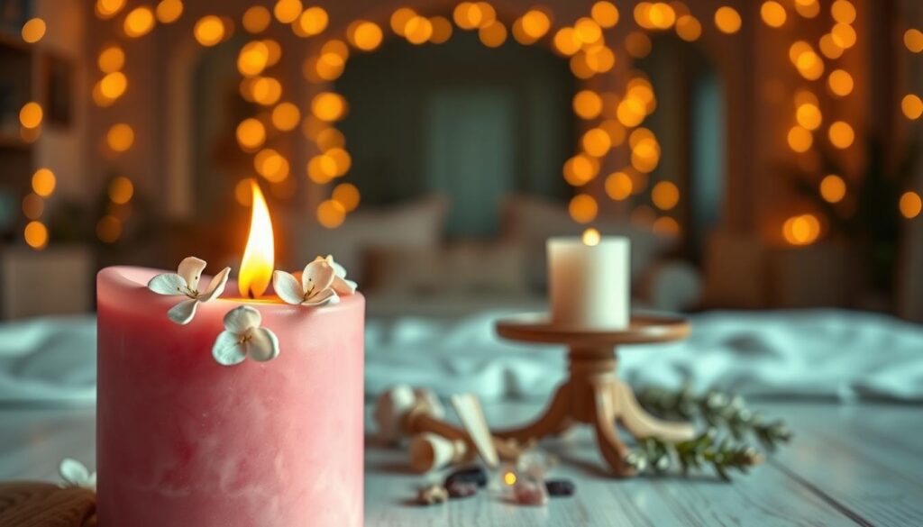 pink candle