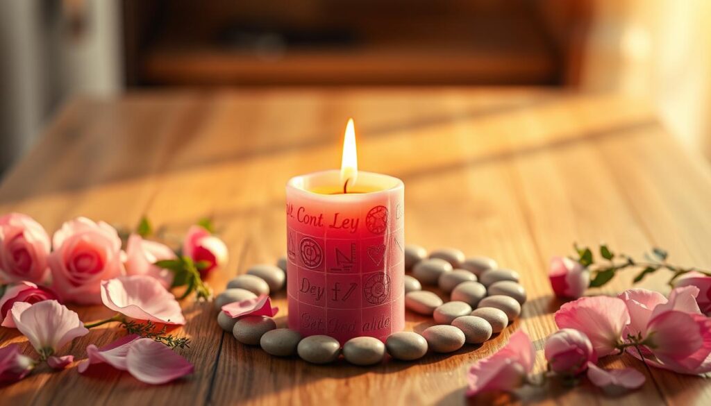 pink candle practice