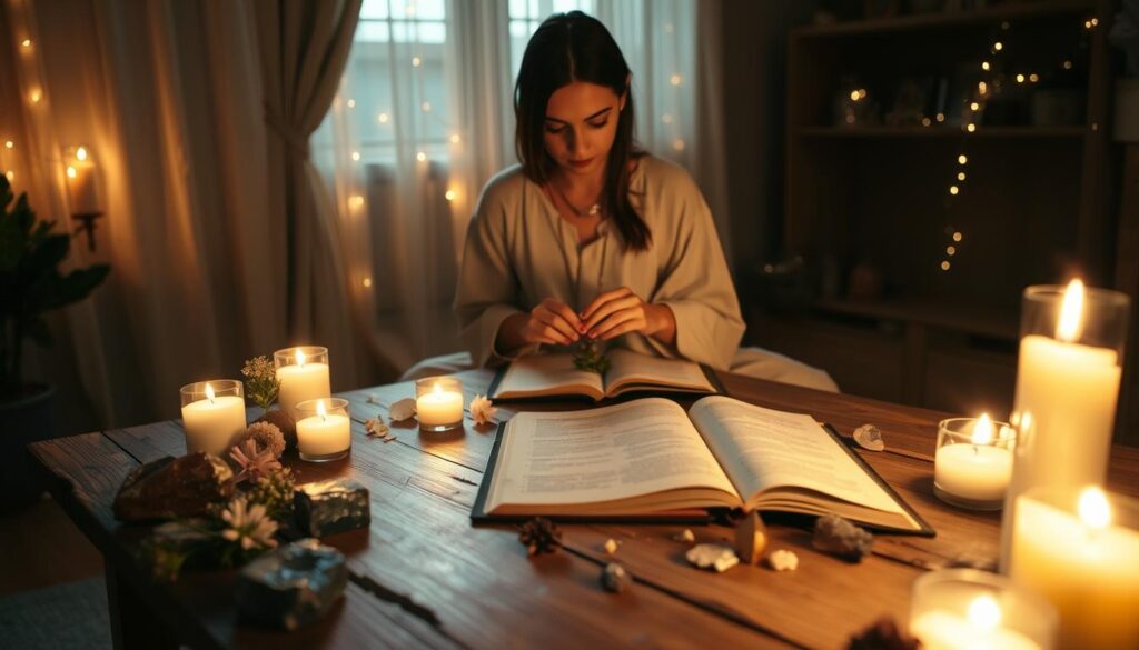 preparing space for love spell