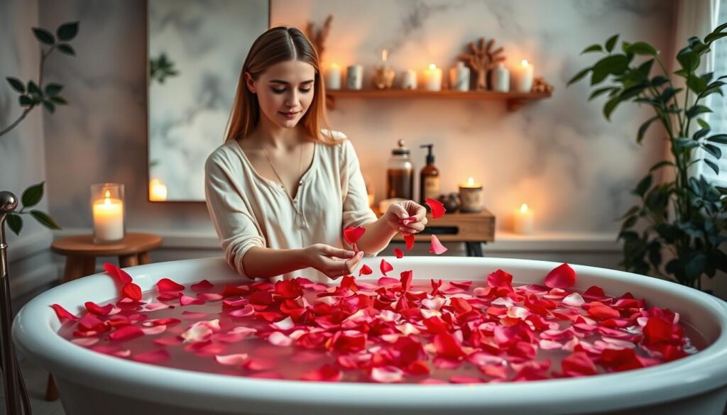 rose bath attraction ritual