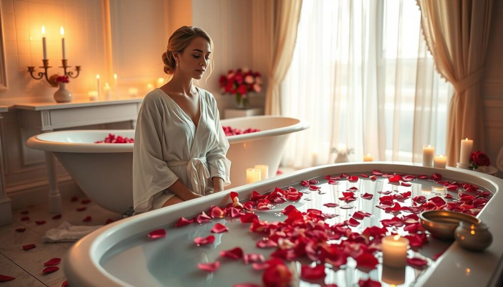 rose bath ritual