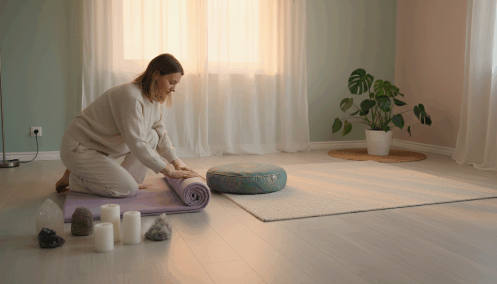 preparing space for energy practice