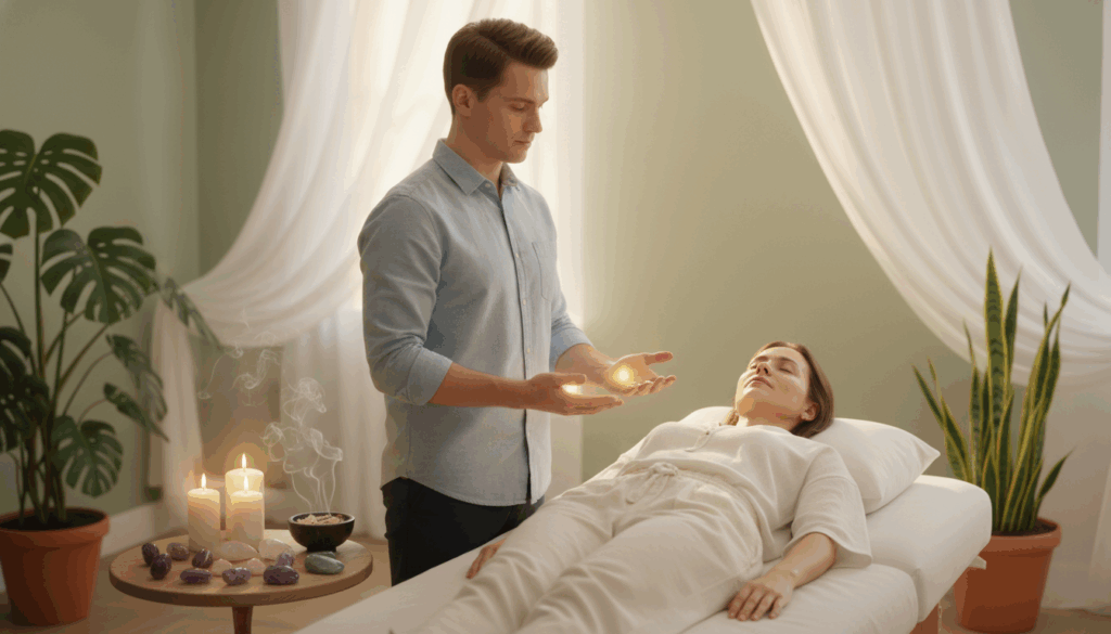 reiki session reiki session