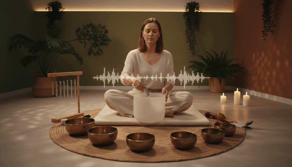 sound healing session