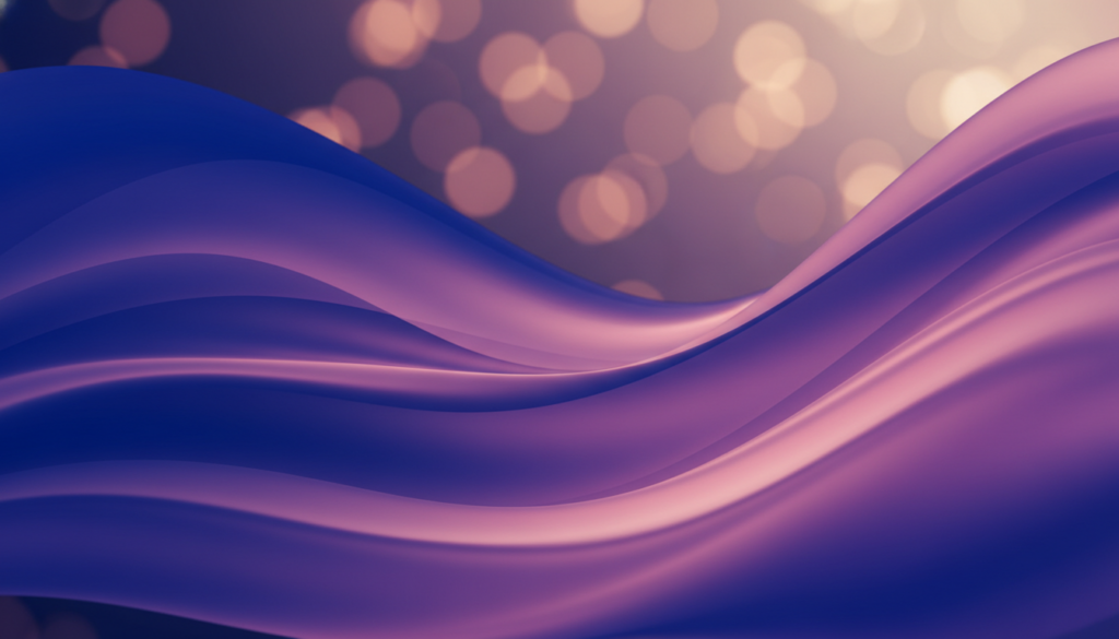 A mesmerizing aura gradient swirling across the canvas, featuring vibrant hues of deep blues, rich purples, and soft pinks blending seamlessly. In the foreground, an ethereal light emanates, creating a glowing effect that dances across the image, suggesting a sense of movement and fluidity. The middle layer captures the gradient’s depth, with layers of translucent colors flowing into one another, evoking feelings of tranquility and inspiration. In the background, a subtle bokeh effect adds depth, enhancing the serene atmosphere. The lighting is soft and diffused, reminiscent of golden hour, casting a warm glow throughout the composition. This artwork invites viewers into a peaceful digital space, perfect for immersive experiences on any device.