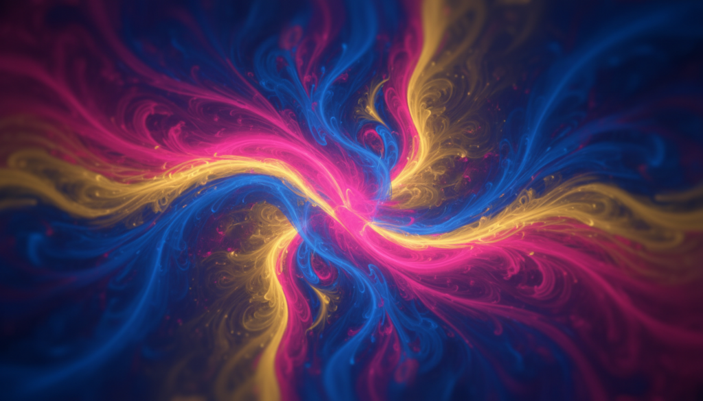 A vibrant and immersive aura wallpaper design, showcasing a blend of swirling colors like deep blues, radiant pinks, and luminous yellows. In the foreground, soft, ethereal patterns resembling wisps of light and energy gracefully intertwine, creating a sense of movement. The middle layer features abstract shapes that add depth and complexity, with subtle textures reminiscent of delicate brush strokes. In the background, a gently blurred gradient enhances the sense of spaciousness, shifting from dark to light tones to evoke a soothing atmosphere. The lighting is soft and even, highlighting the colors’ radiance while casting a warm glow. The composition is balanced, inviting viewers into a world of color that symbolizes creativity and energy, perfect for energizing any workspace or living area. A vibrant and immersive aura wallpaper design, showcasing a blend of swirling colors like deep blues, radiant pinks, and luminous yellows. In the foreground, soft, ethereal patterns resembling wisps of light and energy gracefully intertwine, creating a sense of movement. The middle layer features abstract shapes that add depth and complexity, with subtle textures reminiscent of delicate brush strokes. In the background, a gently blurred gradient enhances the sense of spaciousness, shifting from dark to light tones to evoke a soothing atmosphere. The lighting is soft and even, highlighting the colors’ radiance while casting a warm glow. The composition is balanced, inviting viewers into a world of color that symbolizes creativity and energy, perfect for energizing any workspace or living area.