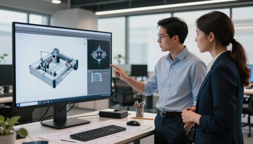 compare model to target information