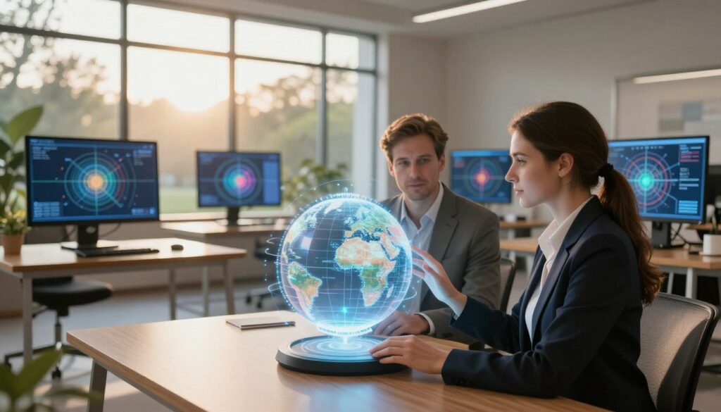 facilitating dimensional and spatial awareness