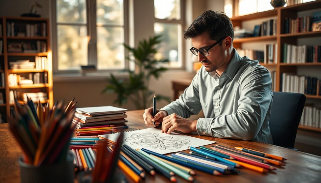 handling spontaneous ideograms signal line