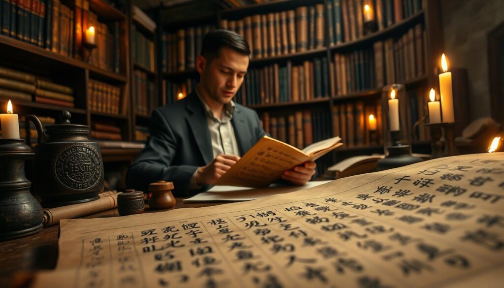 historical ideogram research