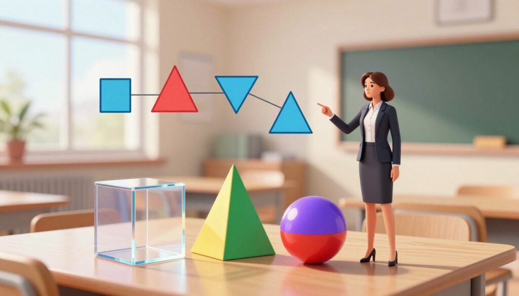 identifying core geometric shapes