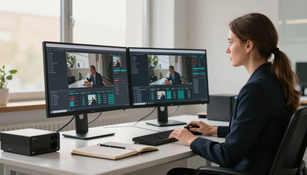 remote viewing monitor