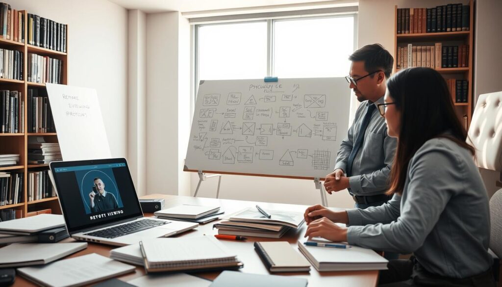 setting up a viewing protocol