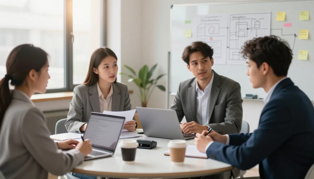 viewer feedback session