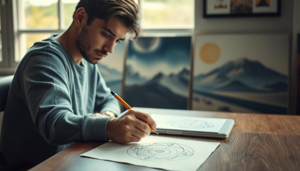 what is an ideogram in remote viewing